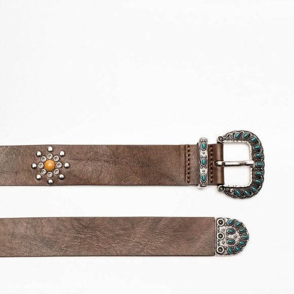 Zadig&Voltaire NWT Kioki brown belt size 2 - Picture 3 of 3